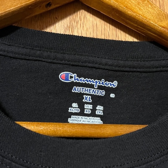 Champion Black Iowa State Short Sleeve Tee - Picture 2 of 6